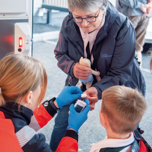 Bild NIZ Eröffnung Vitalwertmessung