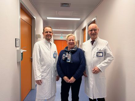 Priv.-Doz. Dr. Sebastian Wojcinski, Bettina F., Prof. Dr. Werner Bader